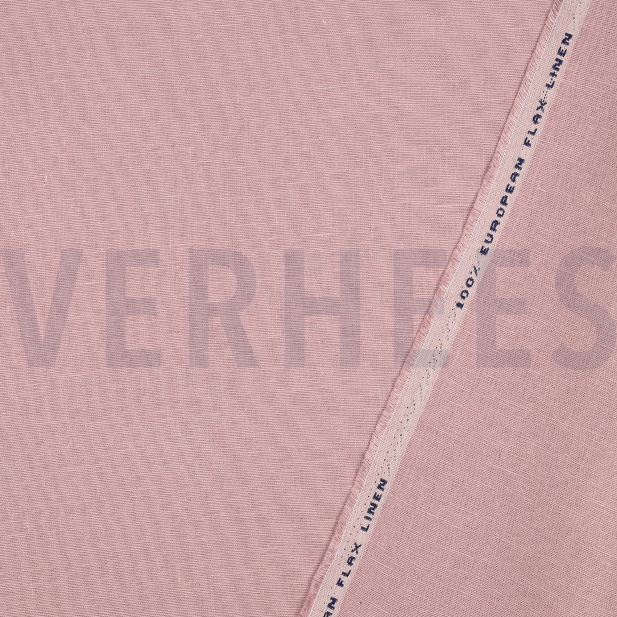 EUROPEAN FLAX LINEN 280 GM2 VINTAGE ROSE (high resolution) #6