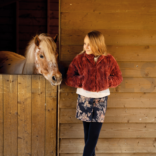 FAUX FUR AUBERGINE #7