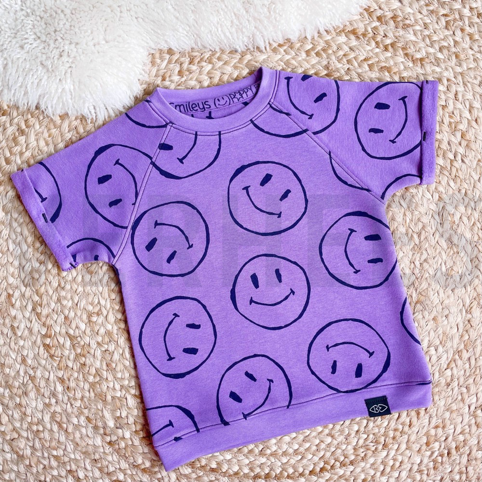 JOGGING HAPPY FACE LILAC (high resolution) #6