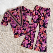 JERSEY DIGITAL FLOWERS BLACK (thumbnail) #6