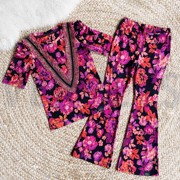 JERSEY DIGITAL FLOWERS BLACK (thumbnail) #6
