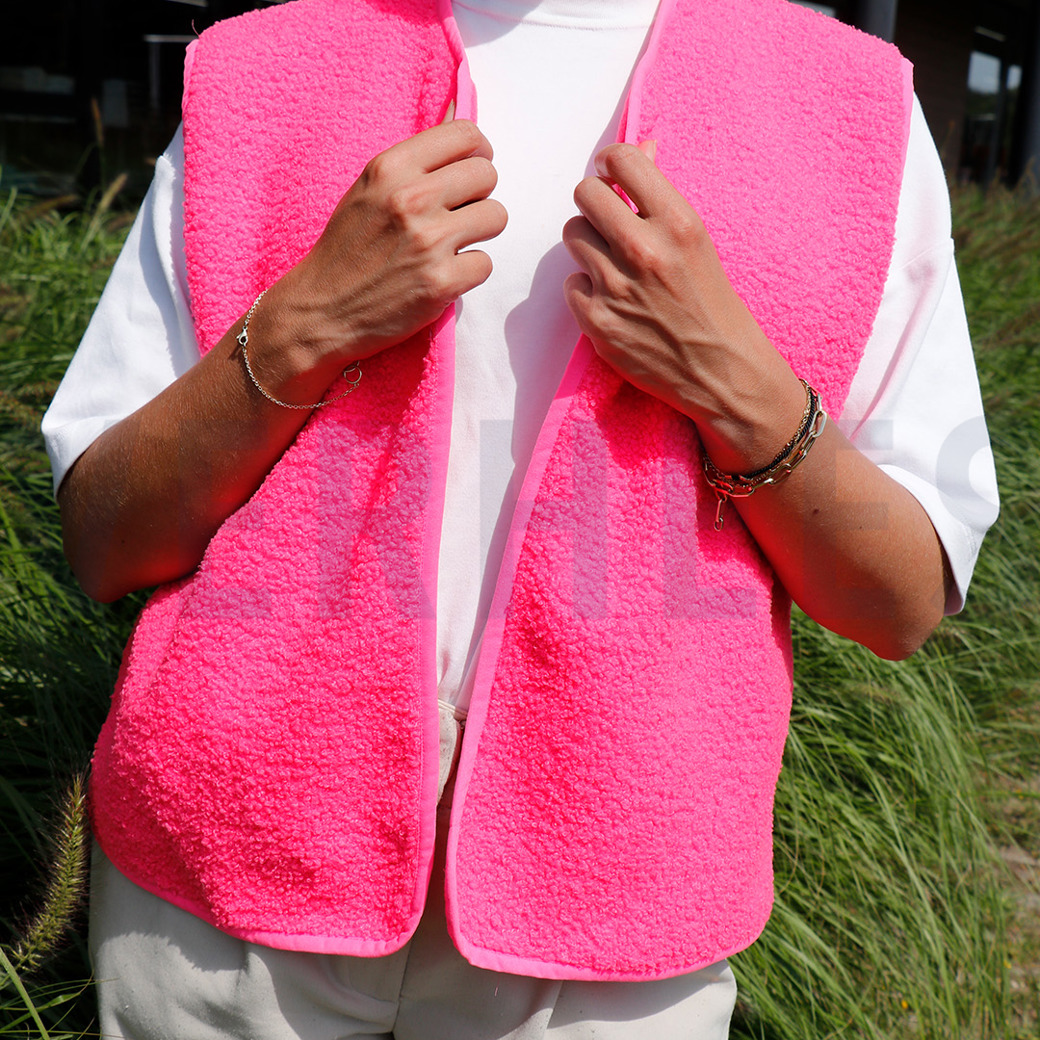 TEDDY FLEECE DOUBLE SIDED PINK #6