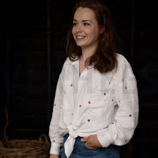 TEDDY BRODERIE CŒURS ÉCRU #7