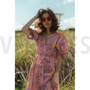 UNIQUE CRAFTED BATIK COTTON VIOLET (thumbnail) #6