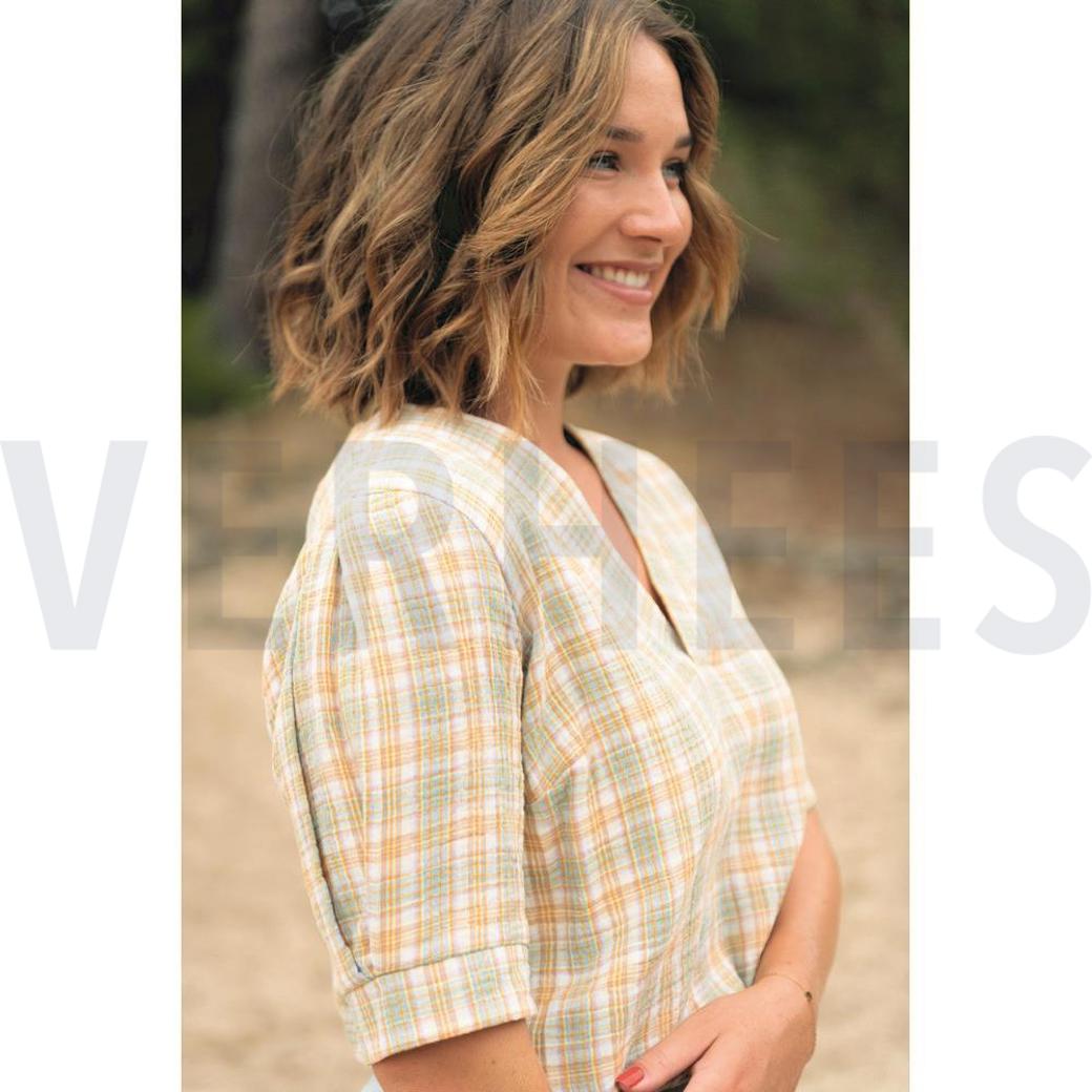 DOUBLE GAUZE YARN DYED CHECKS MULTICOLOUR #6