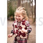 TEDDY FLOWERS NAVY/CORAL (thumbnail) #6