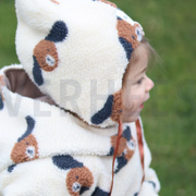 TEDDY JACQUARD DOGS BEIGE/BROWN (thumbnail) #6