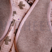 MERINO WOOL FLEECE ECRU (thumbnail) #6