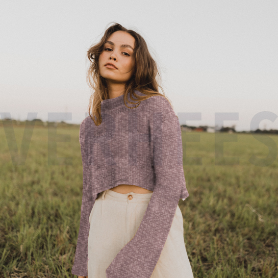 BAUMWOLLE GESTRICKT GEZOPFT NATUR #7