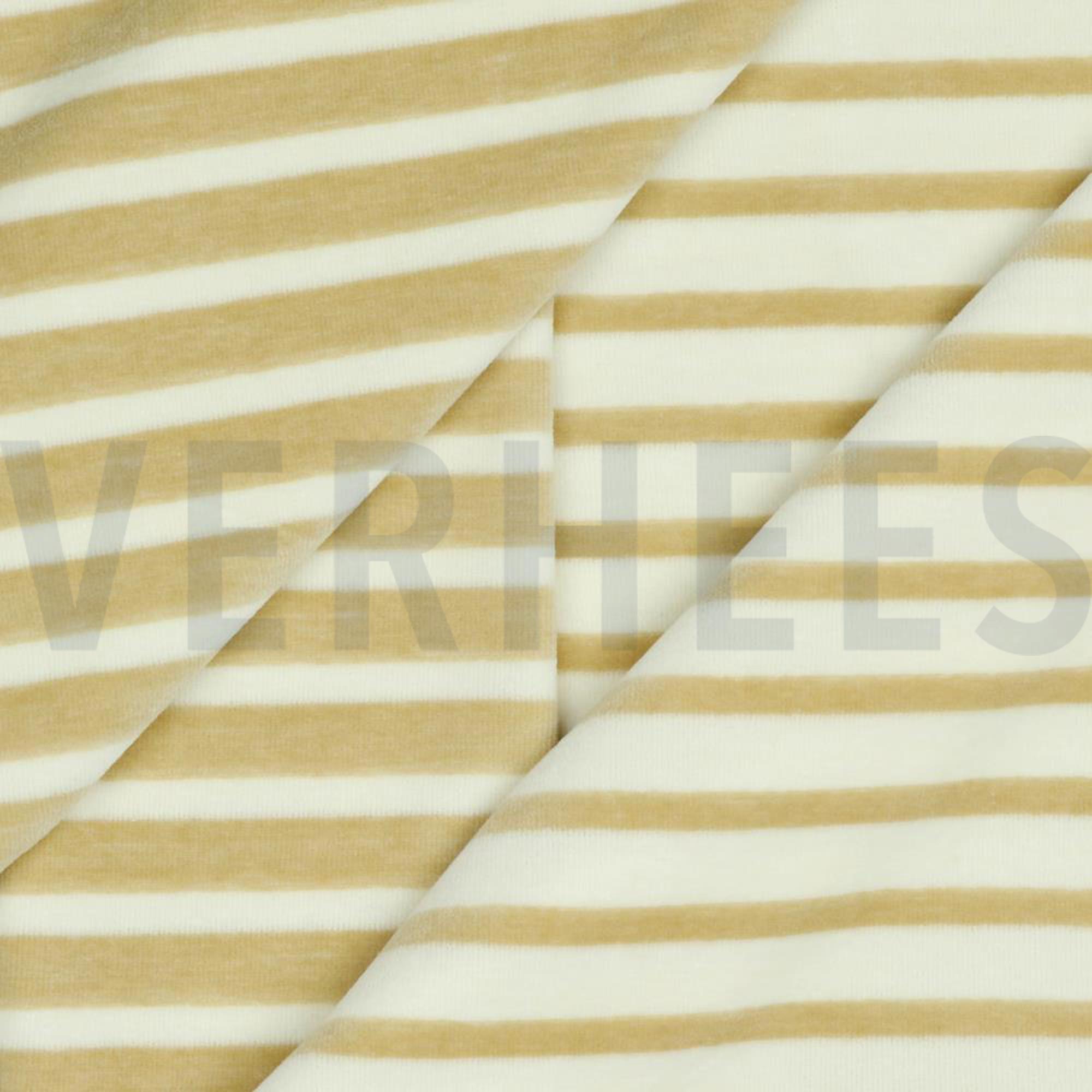 NICKY YARN DYED STRIPE SAND / ECRU (high resolution) #6