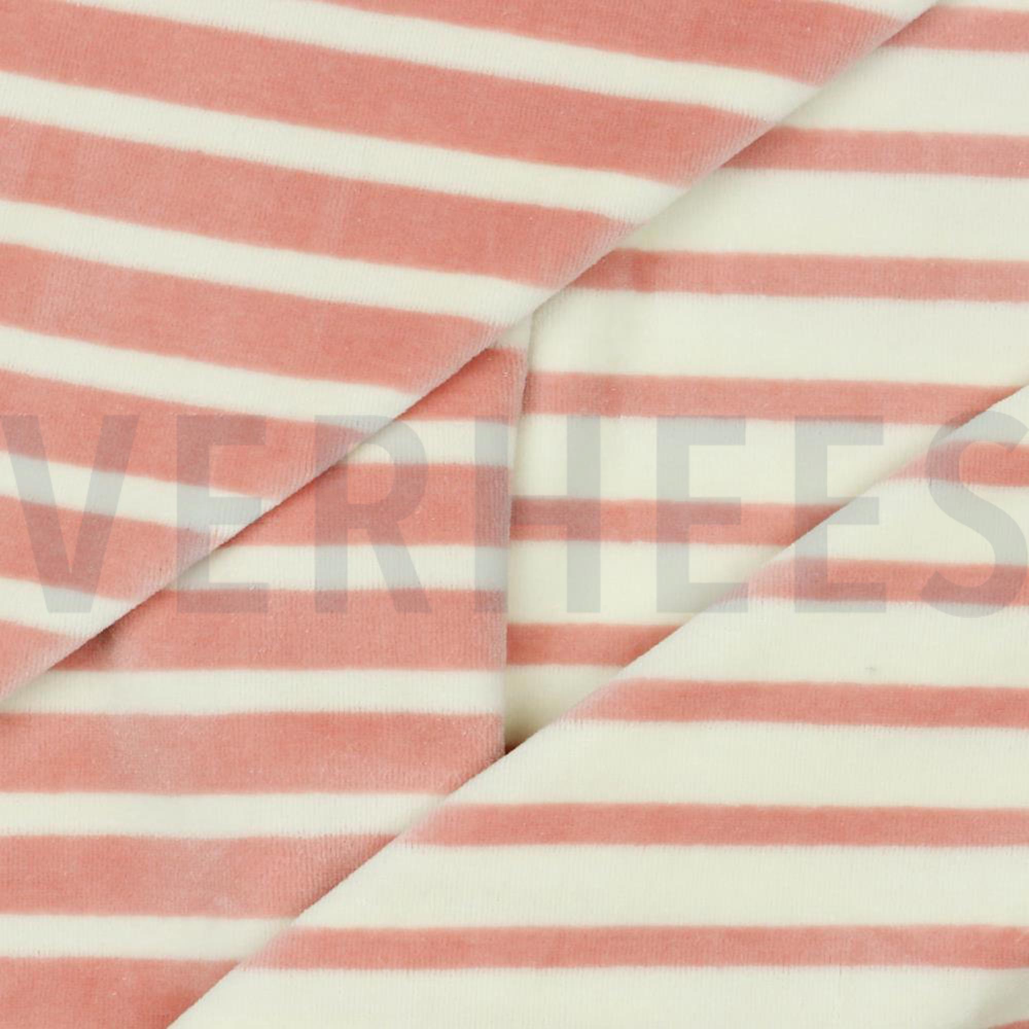 NICKY YARN DYED STRIPE ROSE / ECRU (high resolution) #6