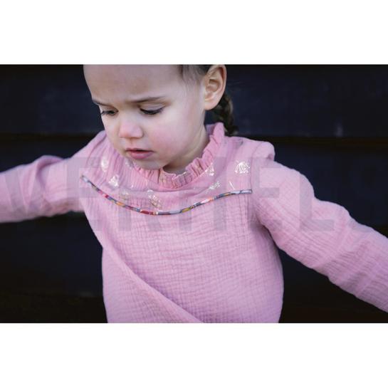 DOUBLE GAUZE GOTS DARK GREEN #7