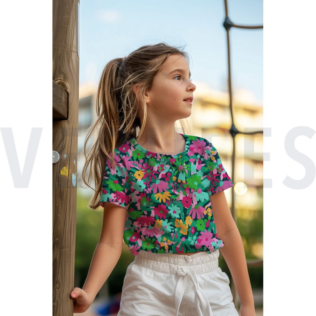 JERSEY GOTS POP BLOSSOM NERIDA HANSEN NAVY #6