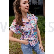FINE POPLIN DIGITAL SUNSHINE NERIDA HANSEN LAVENDER (thumbnail) #6