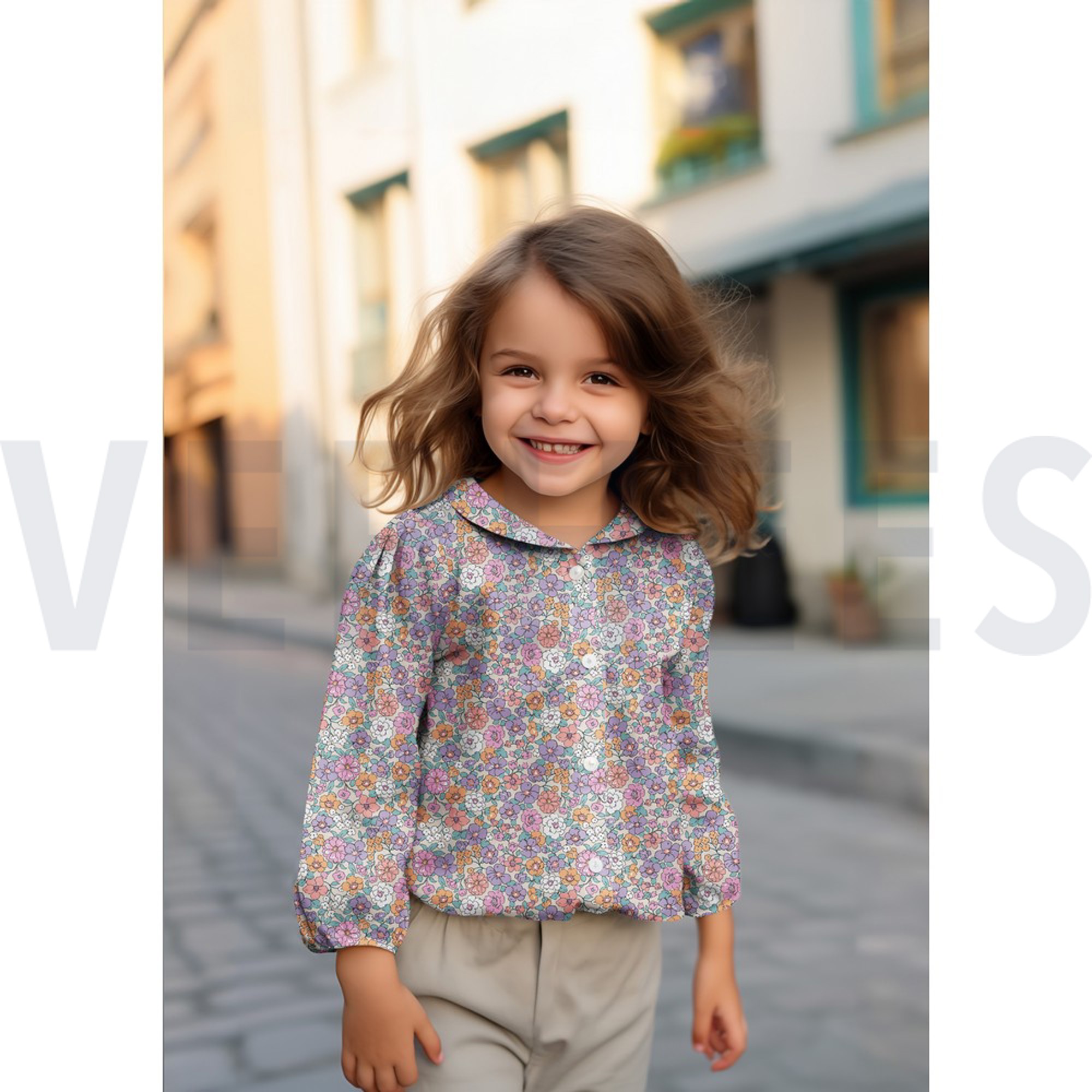 FINE POPLIN GOTS FLOWERS NAVY (high resolution) #6