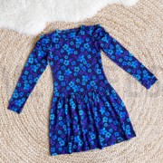 JERSEY DIGITAL FLOWERS BLUE / PURPLE (thumbnail) #6