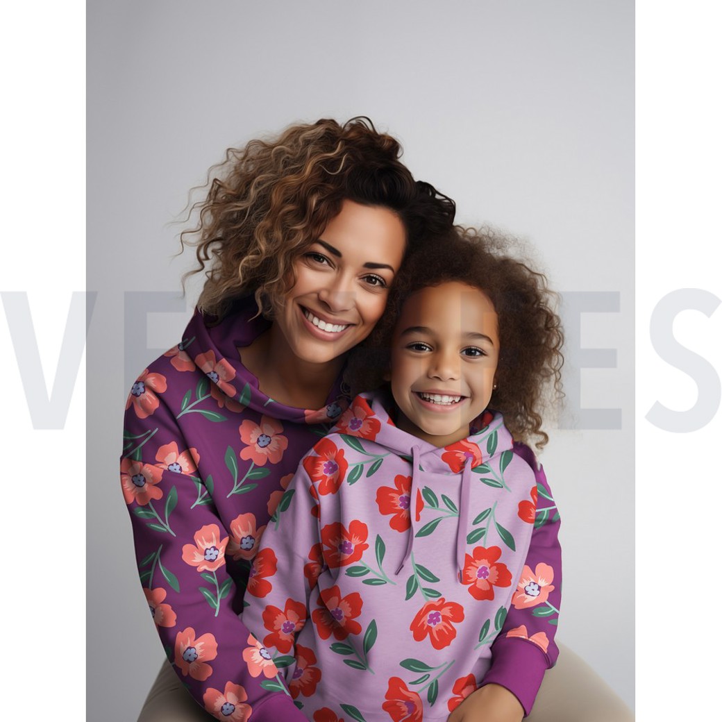 SOFT SWEAT FLOWERS ECRU #6