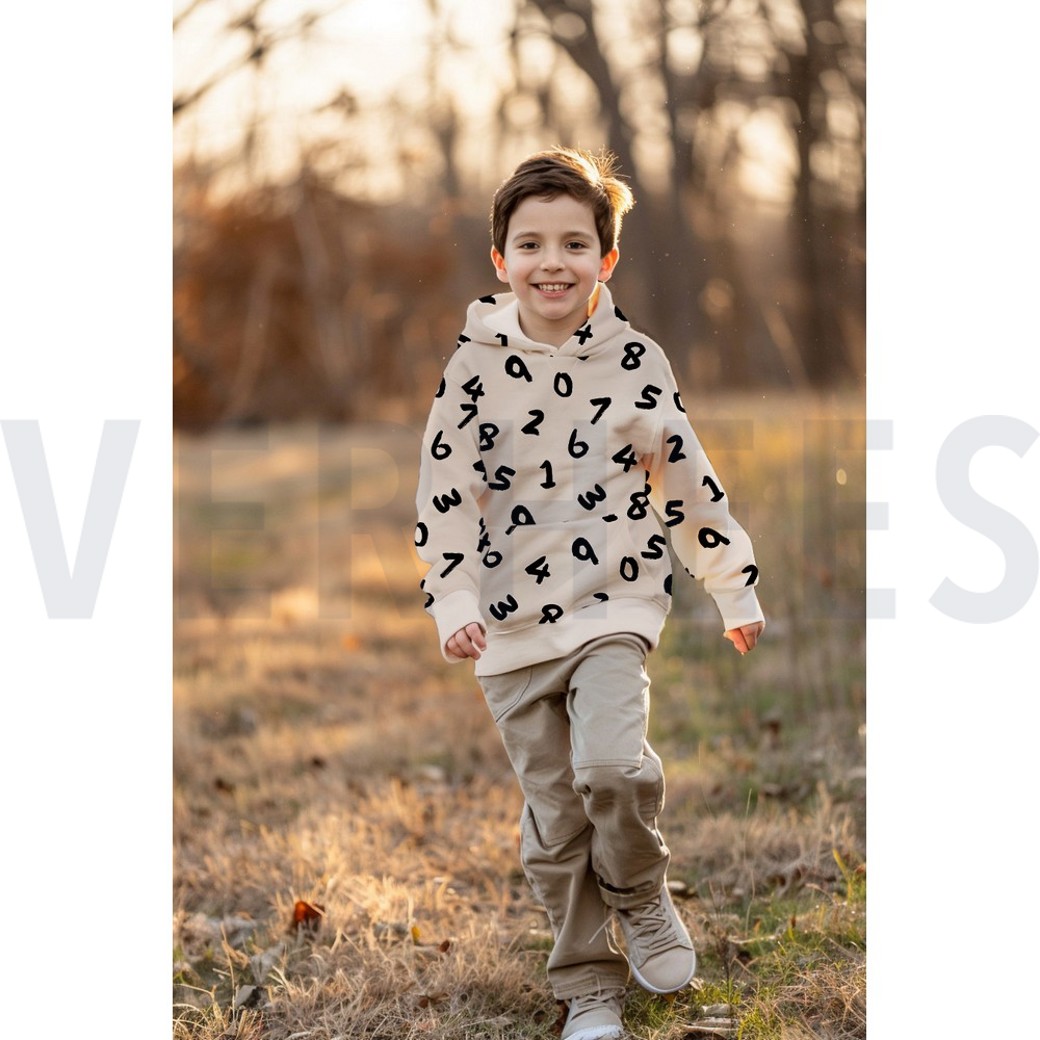 JOGGING NUMBERS TAUPE #6