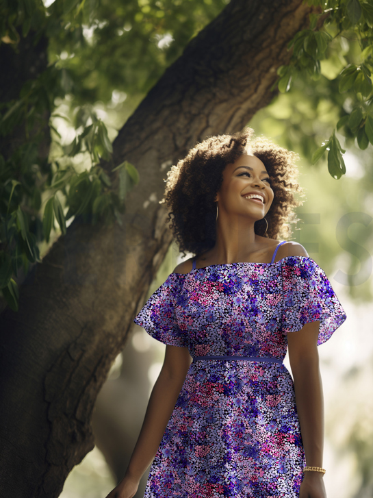 COTTON VOILE DIGITAL FLOWERS PINK #7