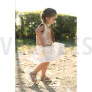 DOUBLE GAUZE EMBROIDERY LEAVES LIGHT SAND (thumbnail) #6