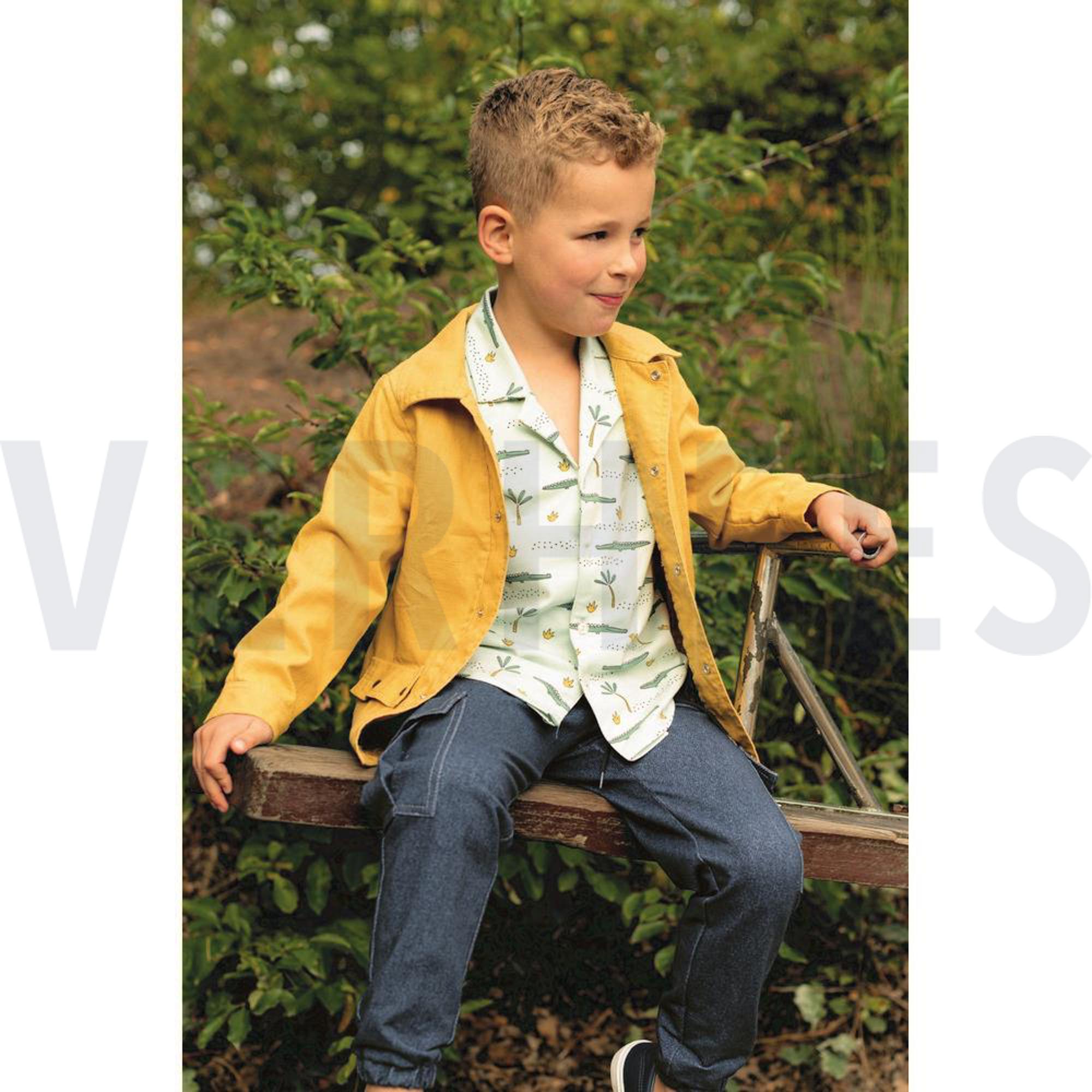 LINEN WASHED 230 gm2 JEANS (high resolution) #6