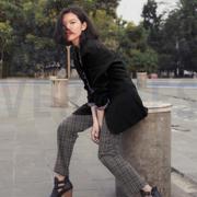 KNITTED JACQUARD BLACK/WHITE/PINK (thumbnail) #6