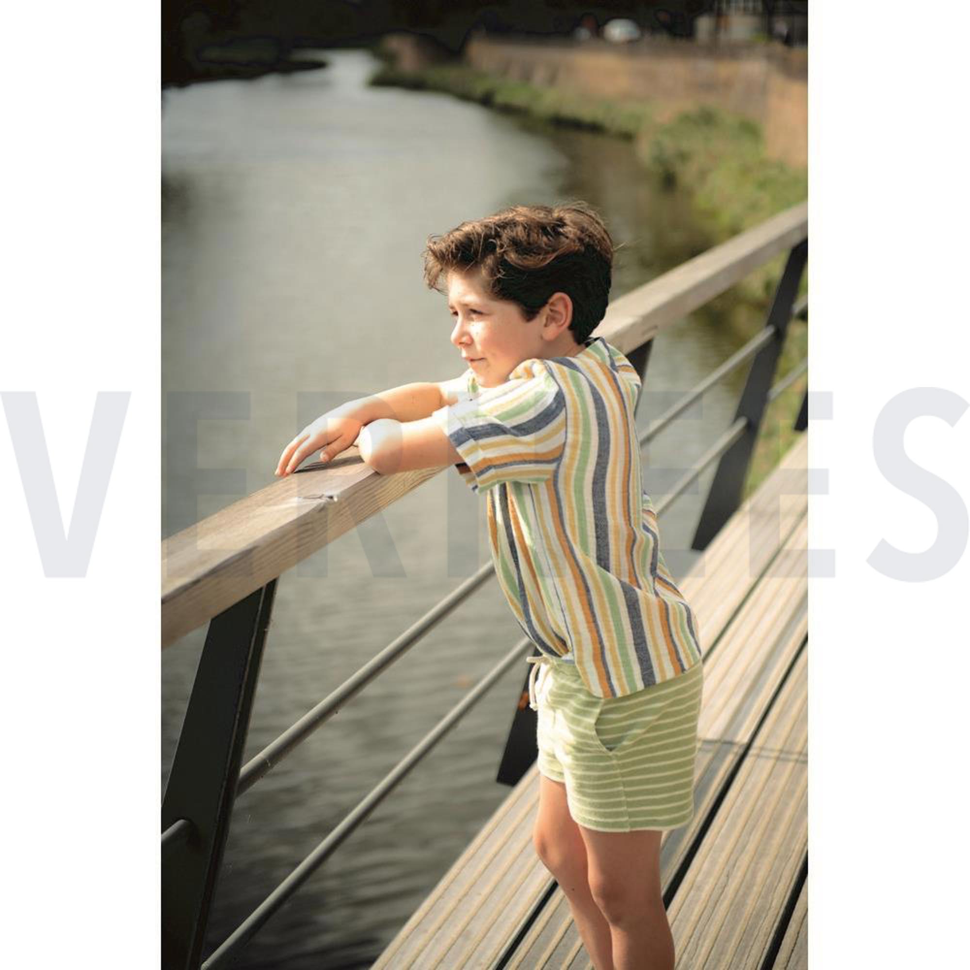 DOUBLE GAUZE YARN DYED STRIPE MULTICOLOUR (high resolution) #6