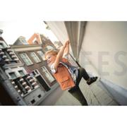 QUILTED JERSEY STRIPE JEANS (thumbnail) #6