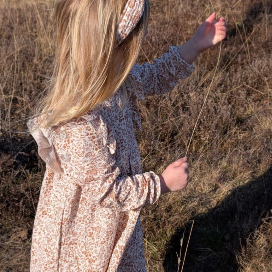 MUSSELIN BLUMEN ECRU #7