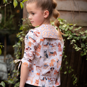 FINE POPLIN DIGITAL DOGS OFF-WHITE (thumbnail) #6