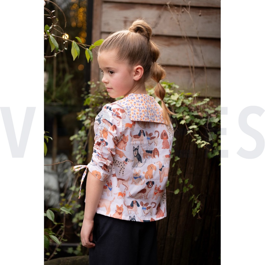 FINE POPLIN DIGITAL DOGS OFF-WHITE #6
