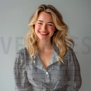 CHECK INDIGO/WHITE (thumbnail) #6