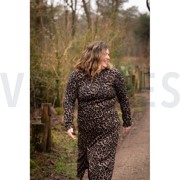 ROSELLA STRETCH ANIMAL SKIN BROWN (thumbnail) #6
