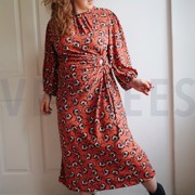 VISCOSE ROSELLA STRETCH FLOWERS OLIVE (thumbnail) #6