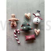 FINE POPLIN GINGERBREAD DOLLHOUSE PANEL MULTICOLOUR (thumbnail) #6