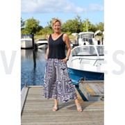 MAGNOLIA STRETCH PATCHWORK NAVY (thumbnail) #6