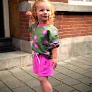 FRENCH TERRY BIG FLOWERS JADE (thumbnail) #6