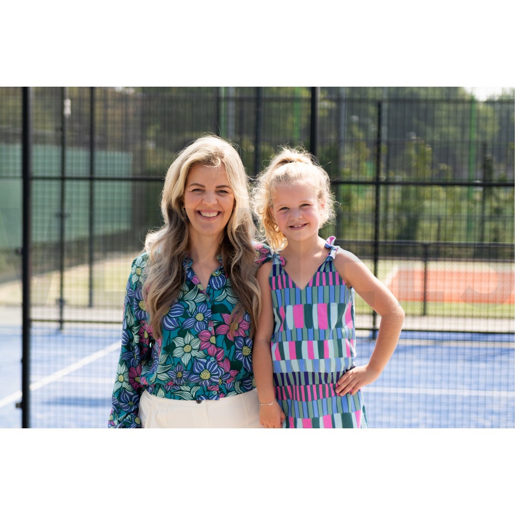 LENZING™ ECOVERO™ FLOWERS PETROL #6