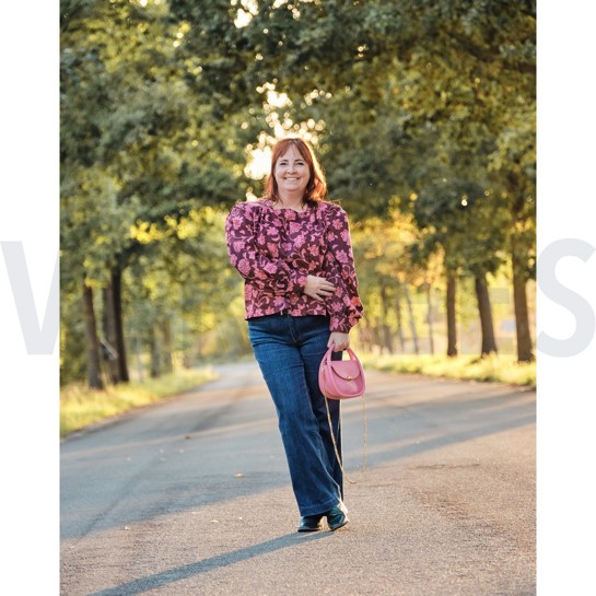 COTTON SATIN FLOWERS ARMY GREEN #7