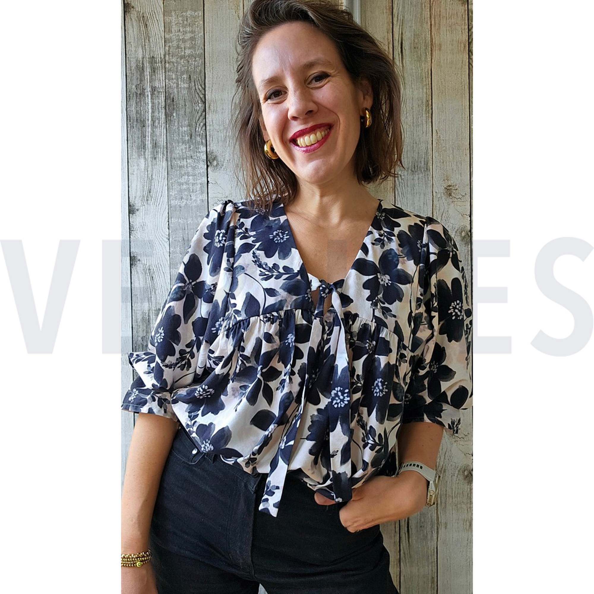 COTTON VISCOSE DIGITAL FLOWERS BLACK (high resolution) #6