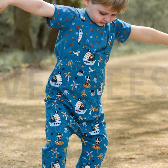 JERSEY PIRATEN JEANSBLAU #7