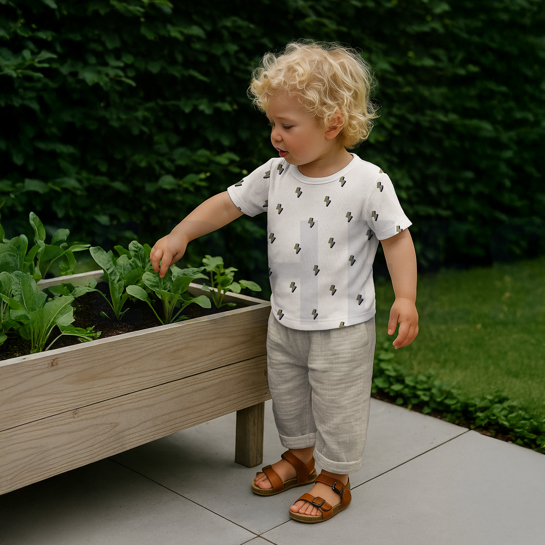 RIB JERSEY GOTS NATURAL LIGHTNING NATURAL #7