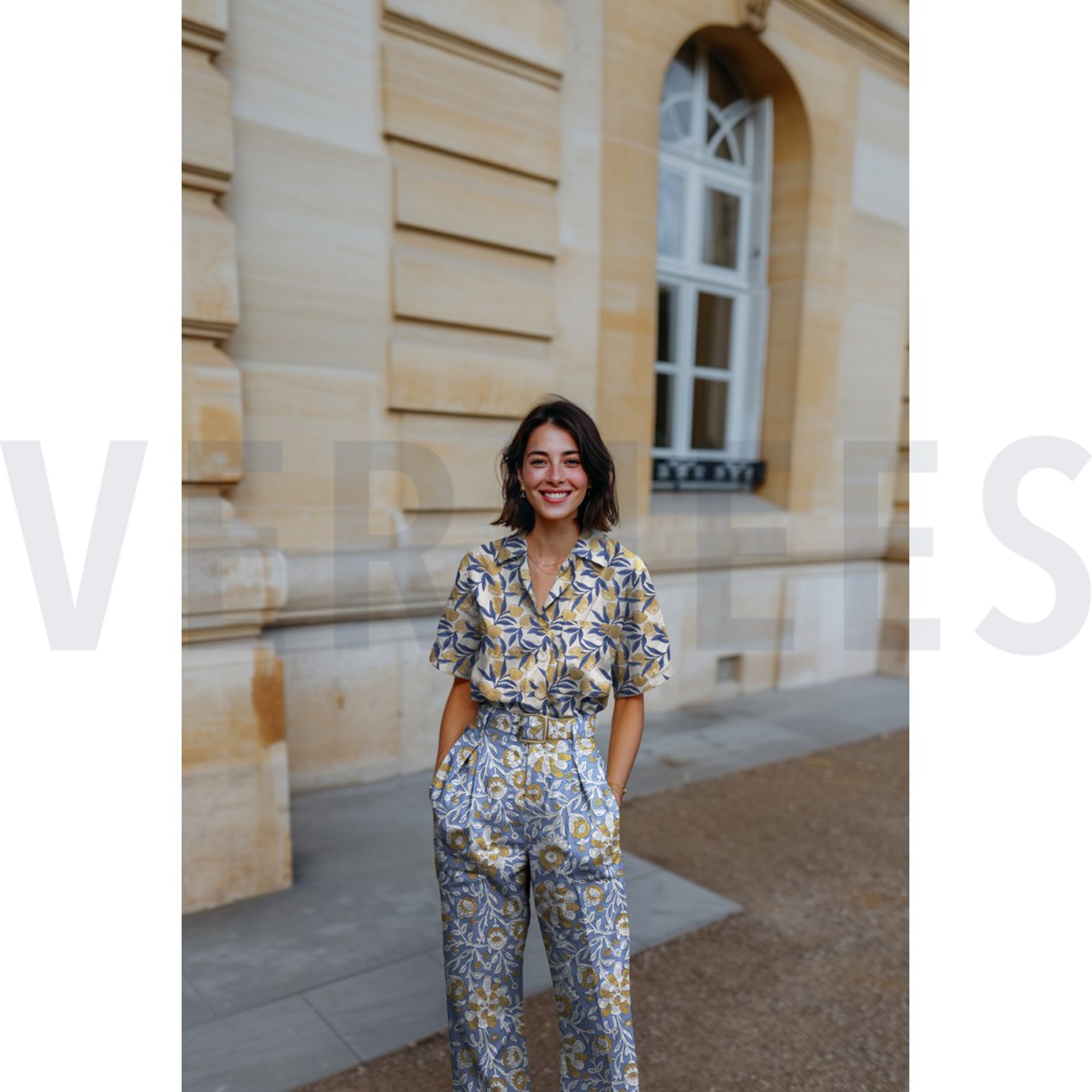 HANDCRAFTED BLOCK-PRINTED COTTON LEMONS WHITE (high resolution) #6