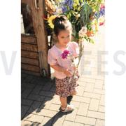 VISCOSE LUREX FLOWERS NAVY (thumbnail) #6