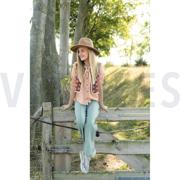 WASHED CORDUROY FLOWERS NAVY (thumbnail) #6