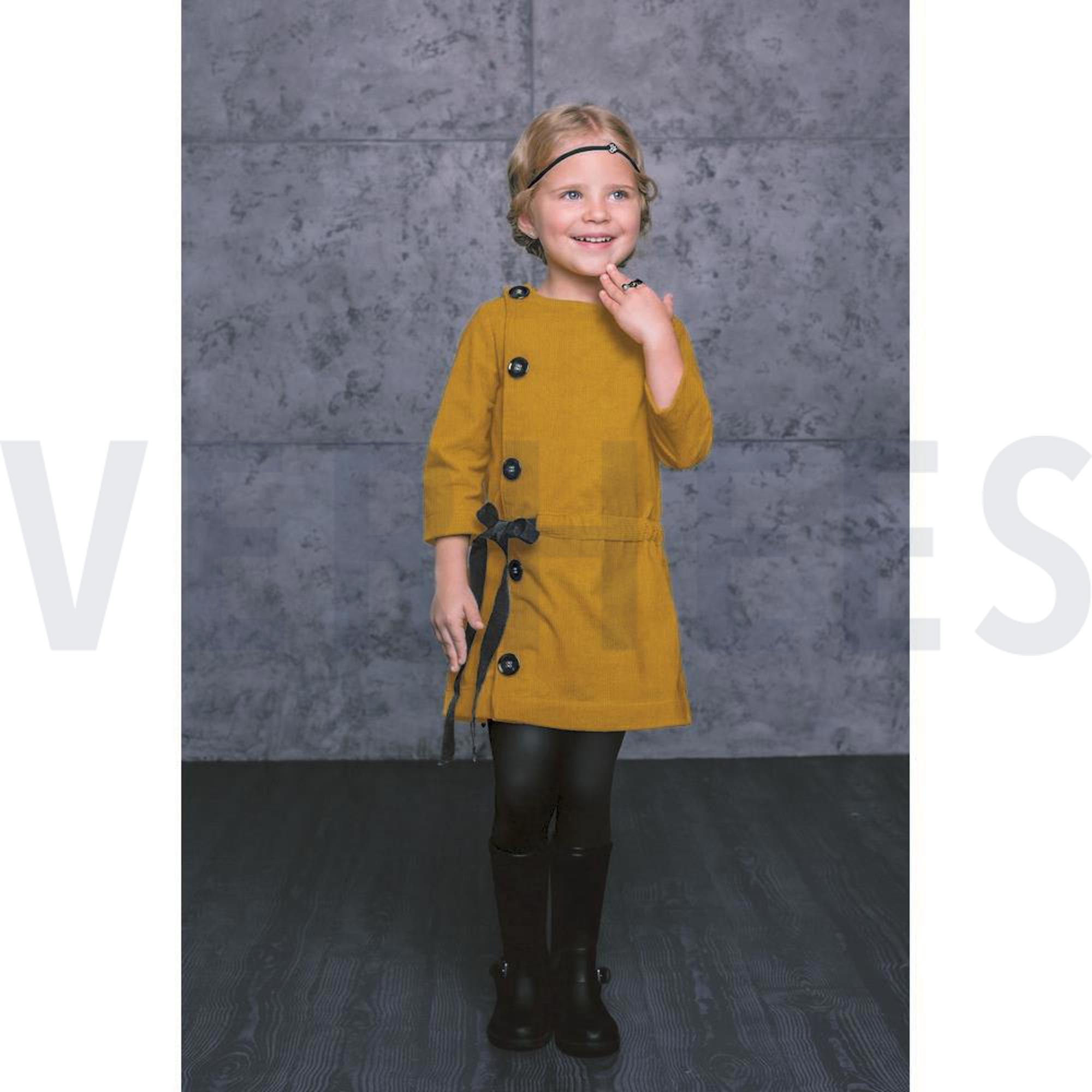 WASHED CORD 8W STRETCH ORANGE (high resolution) #6