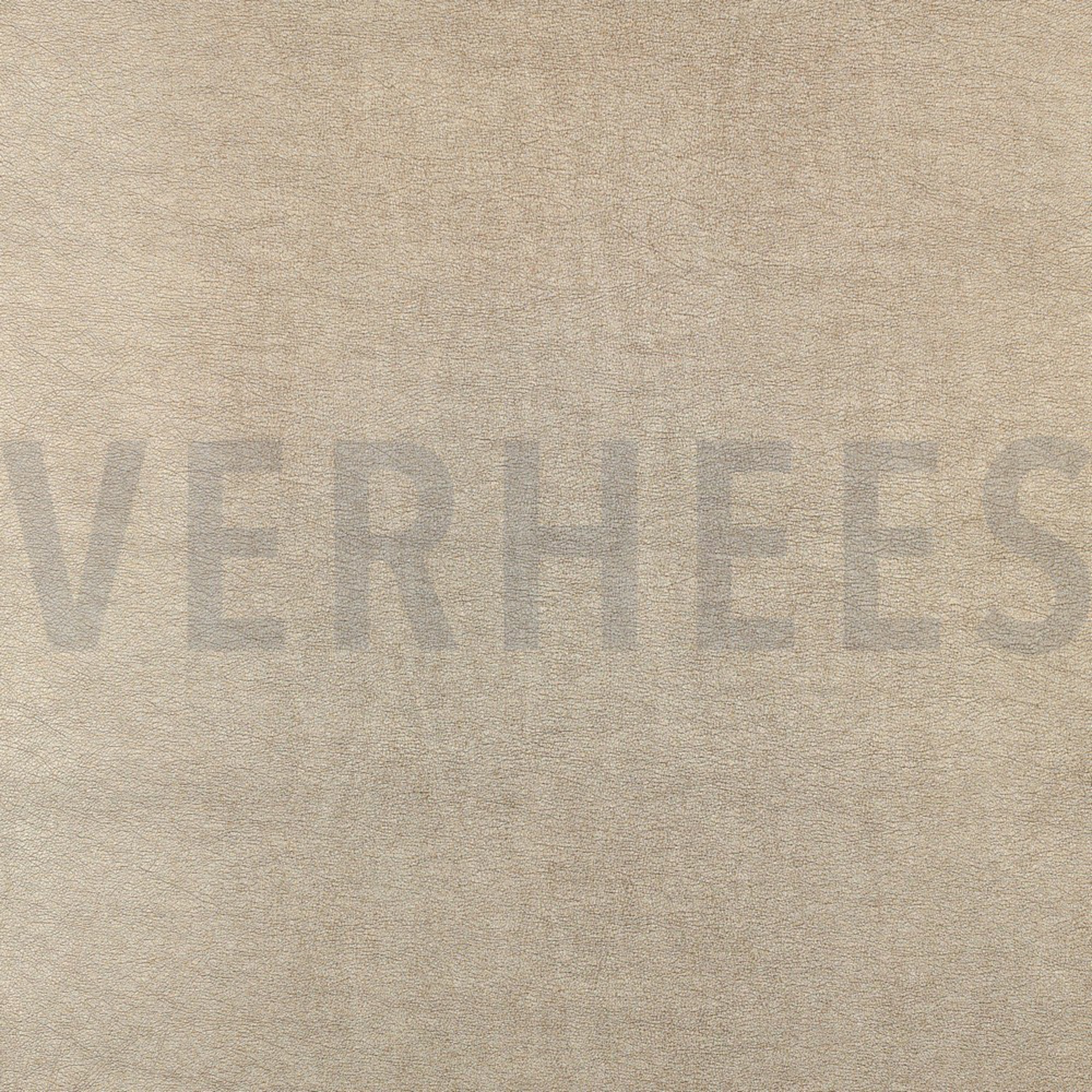 FAUX LEATHER LIGHT GOLD METALLIC (high resolution) #6