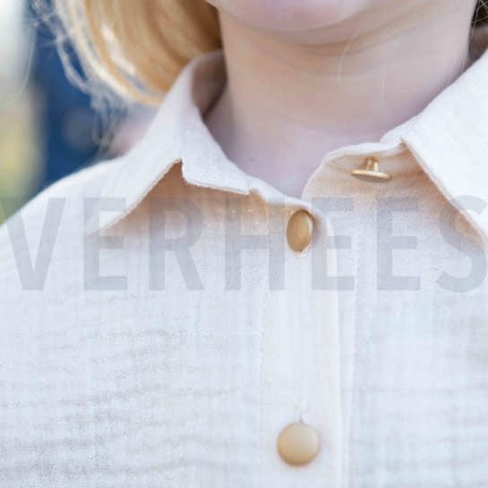 DOUBLE GAUZE FOIL CERISE #7