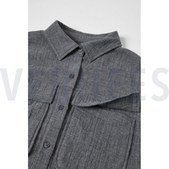 DOUBLE GAUZE MELANGE JEANS MELANGE #7