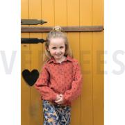 DOUBLE GAUZE CROSS AND DOTS MOSS GREEN (thumbnail) #6